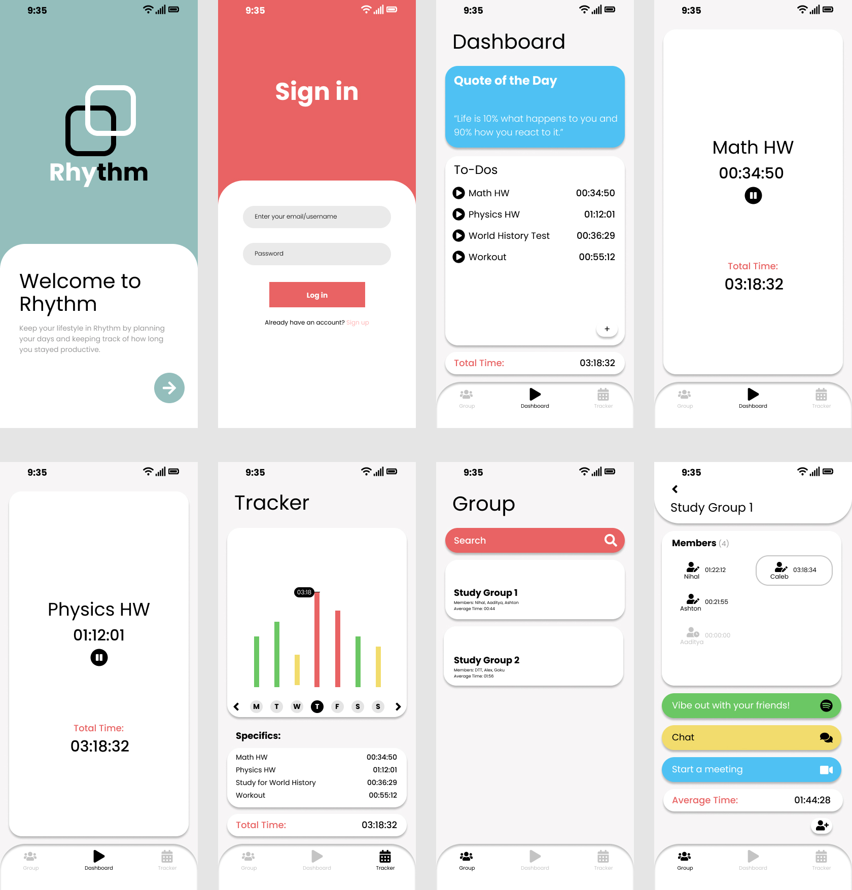 Rhythm Todo App